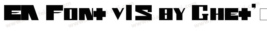 EA Font v15 by Ghet字体转换